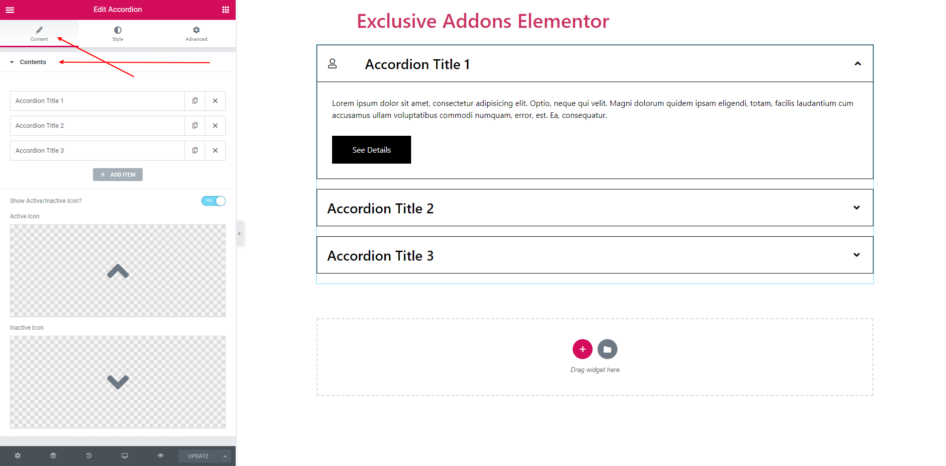 How to Configure & Style Accordion Widget with Elementor Exclusive Addons