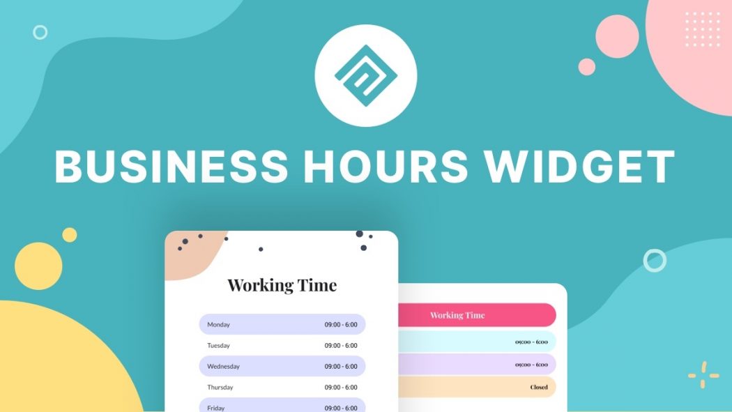 Business Hours Widget