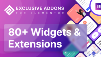 exclusive addons as a best elementor addons for your WordPress site