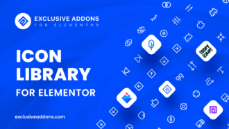 free elementor icons library