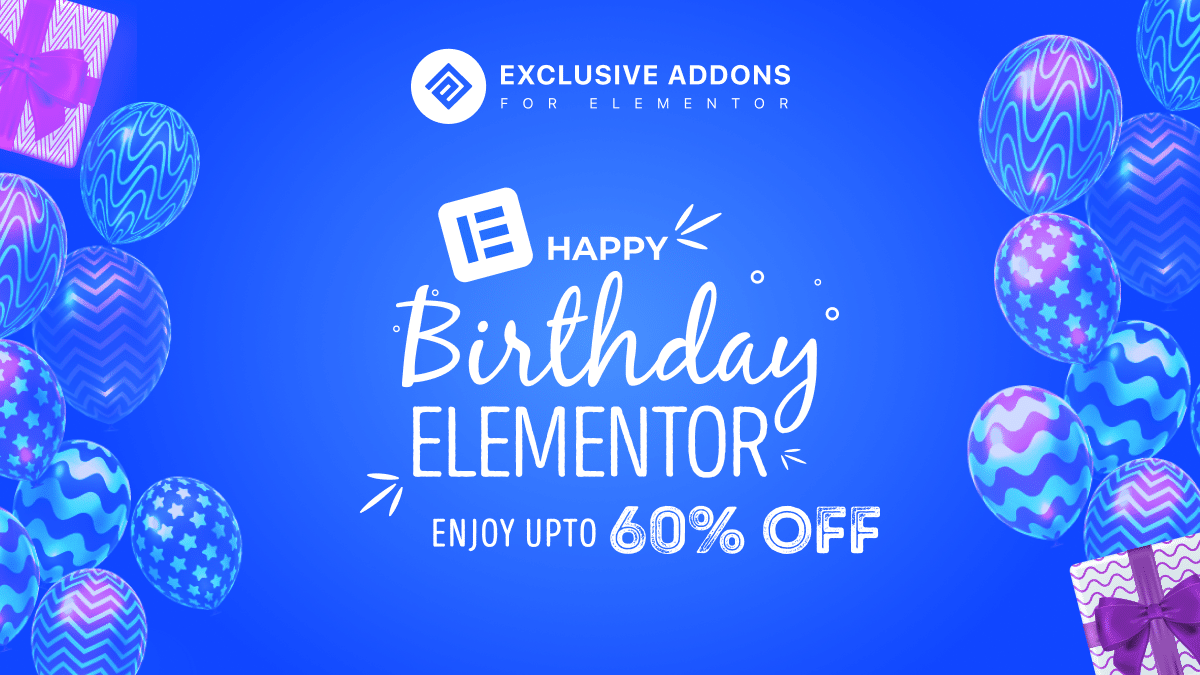 elementor 5th birthday offer 2021