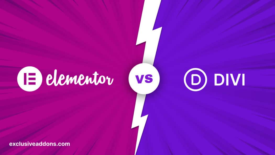 elementor vs divi-WordPress page builder