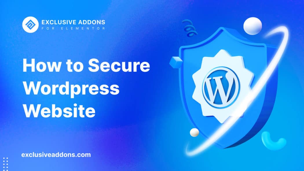 how to secure WordPress site