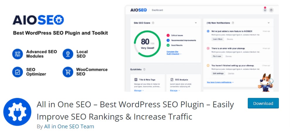 WordPress SEO plugin_All-in-one-SEO