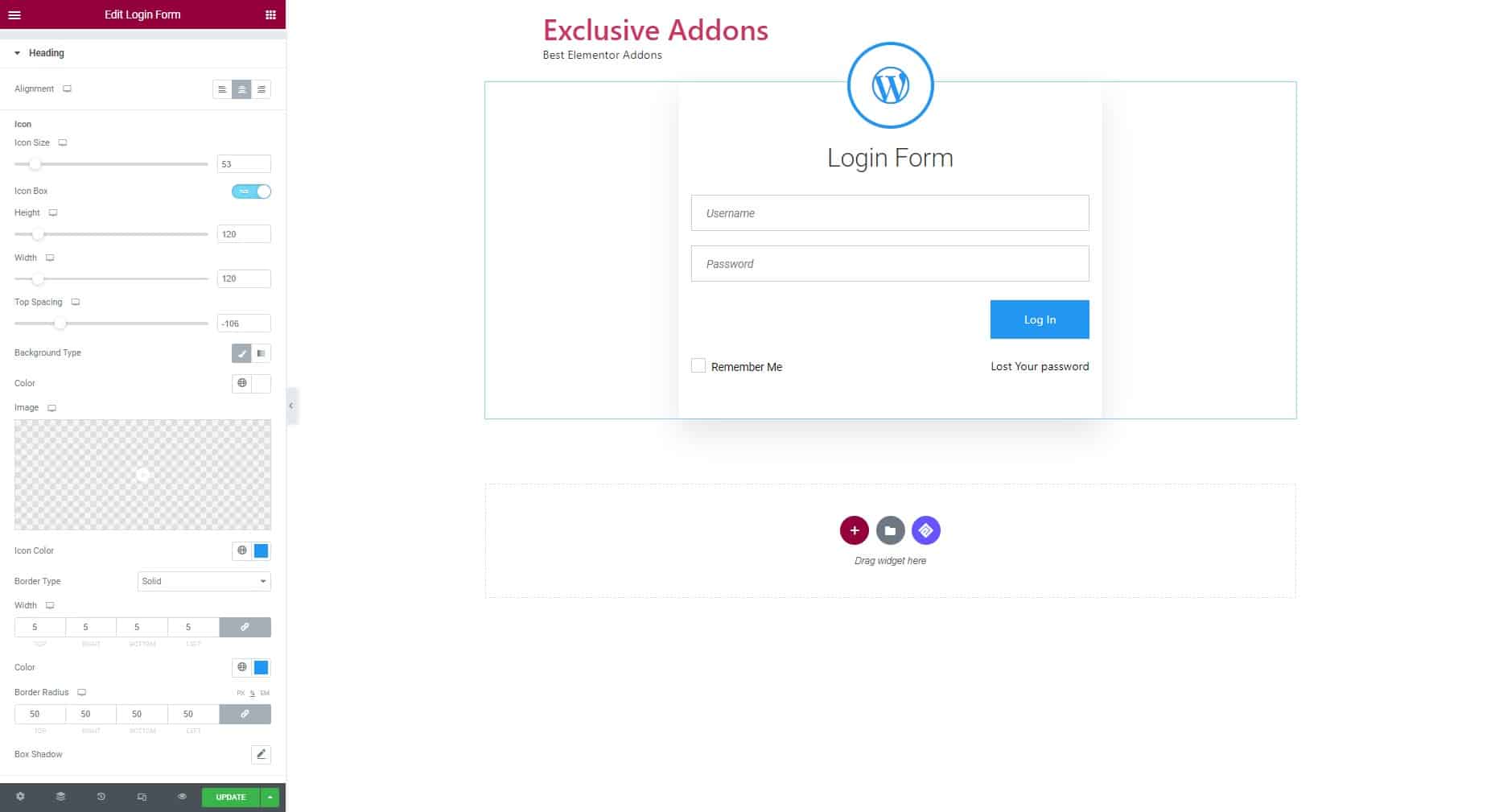 heading-Login-form