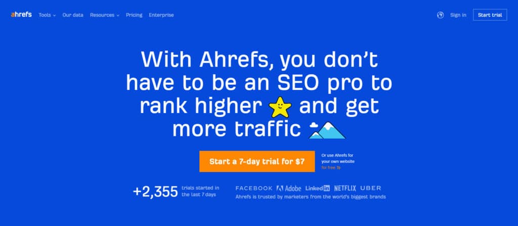 Ahrefs - SEO Tools