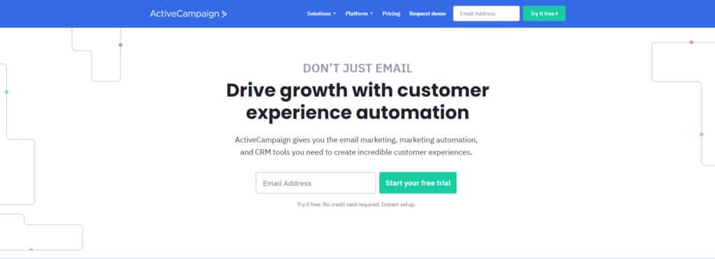 ActiveCampaign -Customer Experience Automation Platform