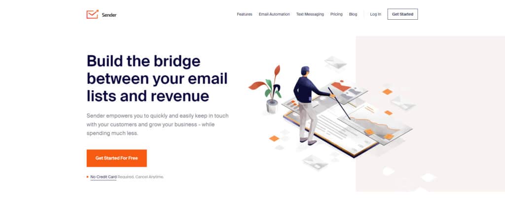 Sender-email marketing services