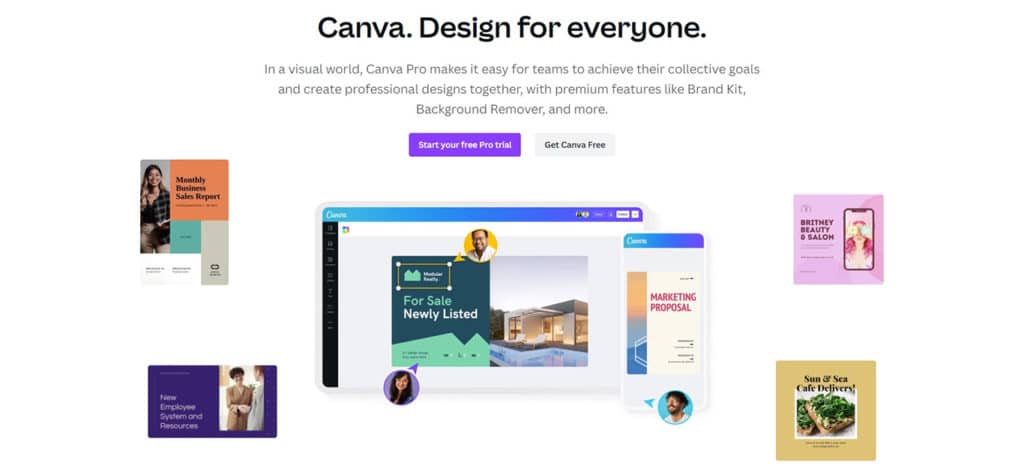 graphic design tools-Canva
